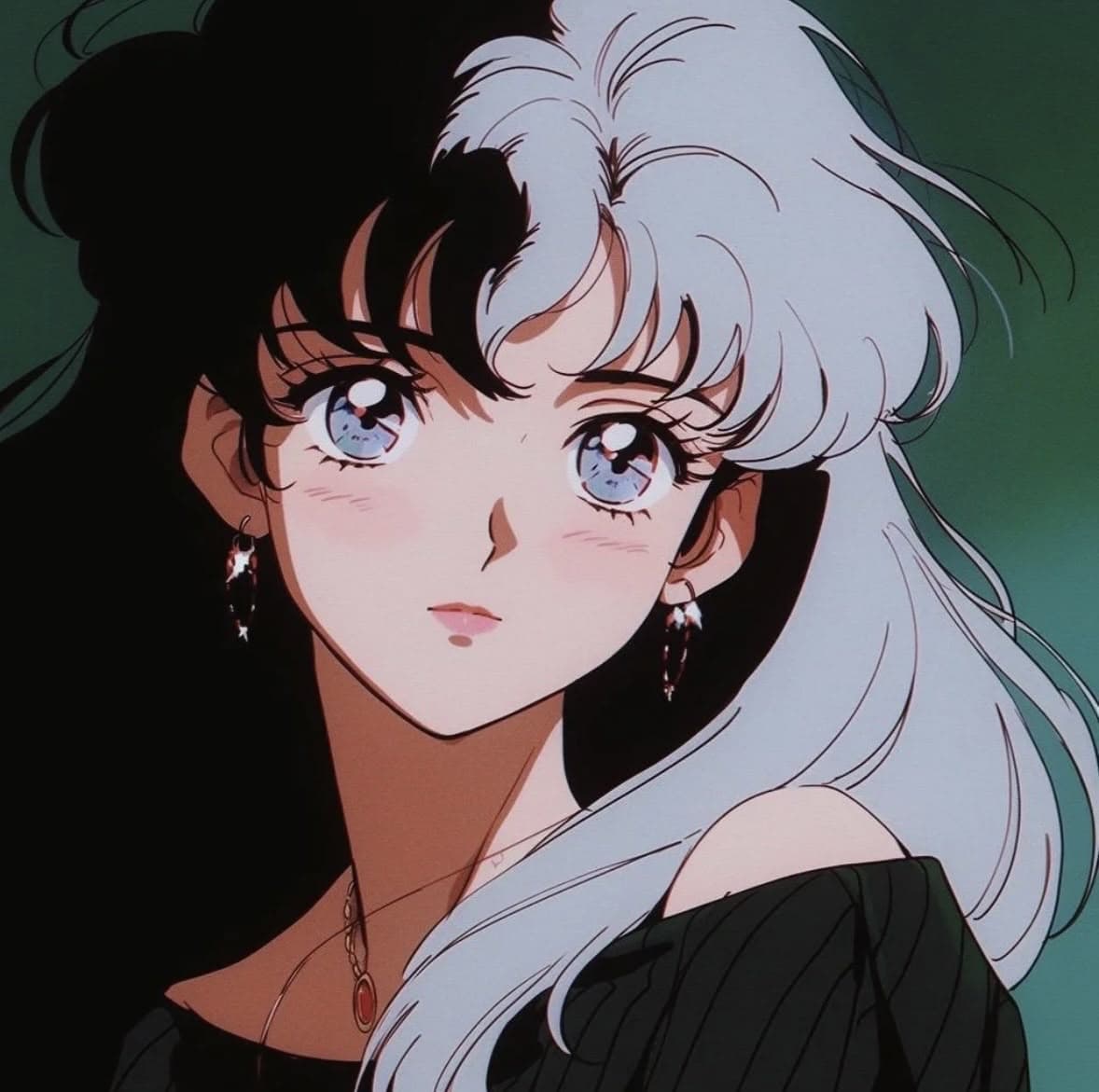 90s Retro Anime Character